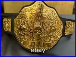 World heavyweight big gold championship belt wrestling replica tittle 2mm adult