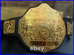 World heavyweight big gold championship belt wrestling replica tittle 2mm adult