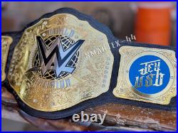 World heavyweight championship belt uso plates wrestling replica title 2mm adult