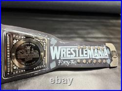 Wrestle, Mania 42 Golden World Championship Belt Wrestling Title 2mm Las vegas