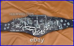 Wrestle, Mania Las Vegas 42 Golden World Wrestling Championship Belt Replica 2mm