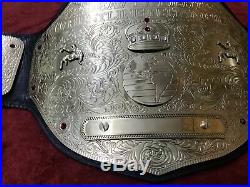 Wrestling Championship Title Belt 4mm Brass Plates