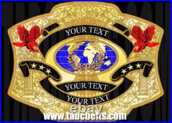 Wrestling Wrestlers CUSTOM CHAMPIONSHIP BELT TABC BELTS