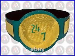 Wwe 24/7 Championship Belt Leather Belt Wwe Wrestling Adult Size Replica Belt