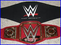 Wwe Authentic Universal Championship Raw Red Metal Adult Size Replica Title Belt