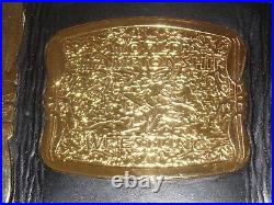 Wwe Authentic Wcw United States Championship Metal Replica Wrestling Title Belt