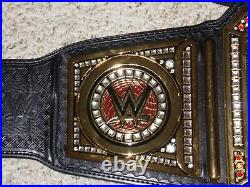 Wwe Authentic World Heavyweight Championship Raw Metal Adult Replica Title Belt