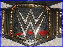 Wwe Authentic World Heavyweight Championship Raw Metal Adult Replica Title Belt