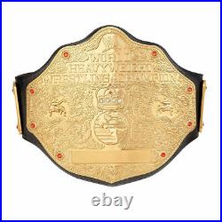 Wwe Big Gold World Heavyweight Championship Adult Replica Belt 4mm