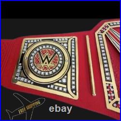 Wwe Red Universal Wrestling Championship Replica Title Belt 2mm Brass Adult Size