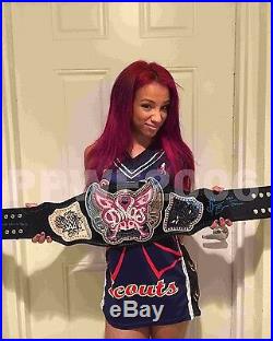Wwe Sasha Banks Hand Signed Divas Womens Championship Belt With Pic Proof & Coa