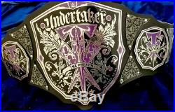 Wwe Undertaker Championship Belt 4mm Plates And 3mm Leather (Replica)