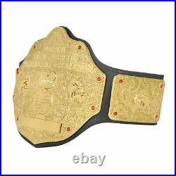 Wwe World Heavyweight Big Gold Championship Replica Belt 2mm Bras Adult Size