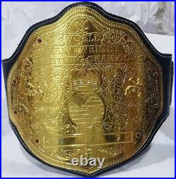 Wwe World Heavyweight Big Gold Championship Replica Belt 2mm Brass Adult Size A+