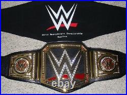 Wwe World Heavyweight Championship Metal Adult Replica Raw Wrestling Title Belt