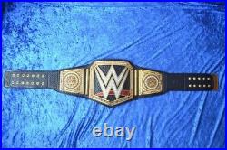 Wwe World Heavyweight Championship Replica Title Belt Black Adult-sized (4MM)