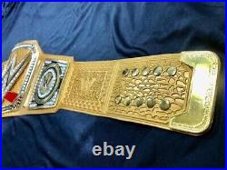 Wwe World Heavyweight Championship Title Belt Adult Size Replica title Belt(2MM)