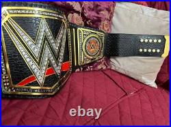 Wwe World Heavyweight Championship Wrestling Replica Title Belt 2mm Free Ship