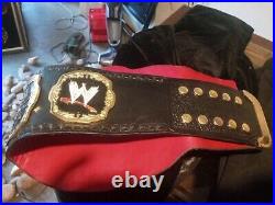 Wwe World Wrestling Entertainment Tag Team Championship Belt Jeff Hardy Black