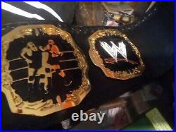 Wwe World Wrestling Entertainment Tag Team Championship Belt Jeff Hardy Black