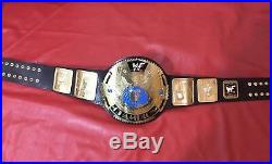 Wwf Big Eagle Scratch Logo Championship Belt In 4mm Brass Plates Free Shipping