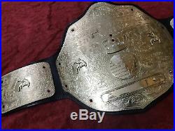 Wwf Big Gold Championship Belt In 4mm Brass Plates
