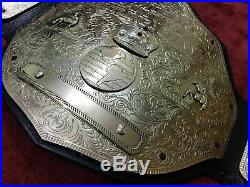 Wwf Big Gold Championship Belt In Brass Plates