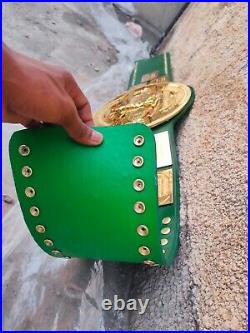Wwf Big Green Heavyweight Wrestling Championship Replica Belt 4mm Zinc Adult