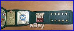 Wwf European Title Championship Replica Belt Made In 4mm Brass Plates