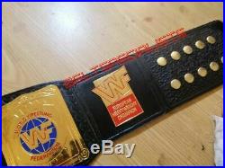 Wwf European Wrestling Championship Adult Replica Belt 2mm Brass