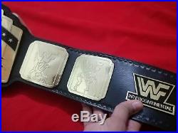 Wwf Intercontinental Classic Championship Belt In 4mm Thick Brass Plate Free P&p