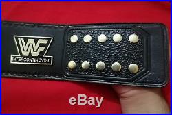 Wwf Intercontinental Classic Championship Belt In 4mm Thick Brass Plate Free P&p