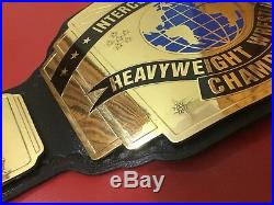 Wwf Intercontinental Classic Championship Belt In 4mmbrass Plates Free Shipping