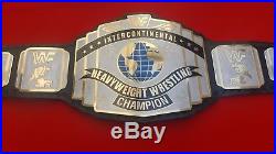 Wwf Intercontinental Dual Plated Wrestling Championship Replica Belt