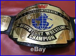 Wwf Intercontinental Red Logo Championship Belt