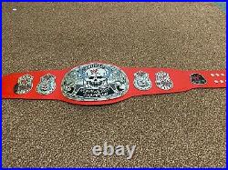 Wwf Smoking Skull Heavyweight Champion Wrestling Championship Belt Fullsize