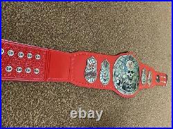 Wwf Smoking Skull Heavyweight Champion Wrestling Championship Belt Fullsize