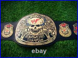 Wwf Smoking Skull World Heavyweight Championship Replica Title Snake Skin 2mm A