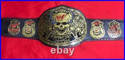 Wwf Smoking Skull World Heavyweight Wrestling Championship Belt2mm Brass Replica