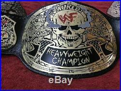 Wwf Stone Cold Smoking Skull Heavyweight Championship Belt