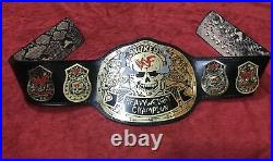 Wwf Stone Cold Smoking Skull Heavyweight Championship Belt In 4mm Brass Plated