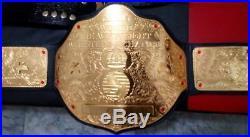 Wwf Wcw Big Gold World Heavyweight Championship Adult Belt Replica