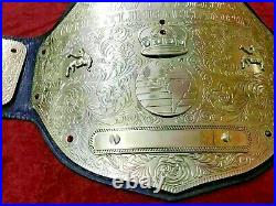 Wwf Wcw Big Gold World Heavyweight Championship Adult Size Belt