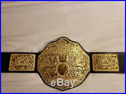 Wwf Wcw Big Gold World Heavyweight Championship Belt Adult Fandu