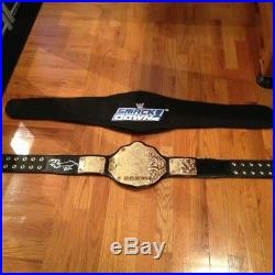 Wwf Wcw Big Gold World Heavyweight Championship Kids Replica Belt Shawn Michaels