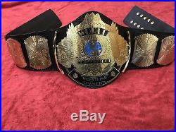 Wwf Winged Eagle Championship Belt In 2mm Brass Plates Free Shipping D H L