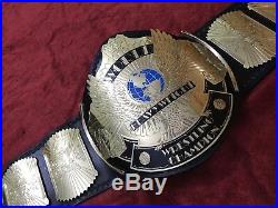 Wwf Winged Eagle Championship Belt In 4mm Brass Plates Free Shipping