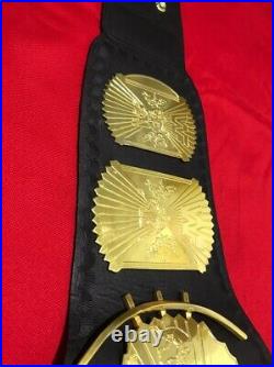 Wwf Winged Eagle Championship Replica Belt 2mm Brass Adult Size