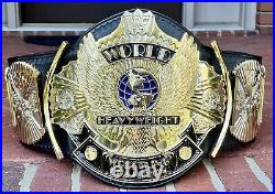 Wwf Winged Eagle Championship Wrestling Belt 6 MM Plates