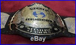Wwf Winged Eagle Dual Plated Adult Championship Belt Replica